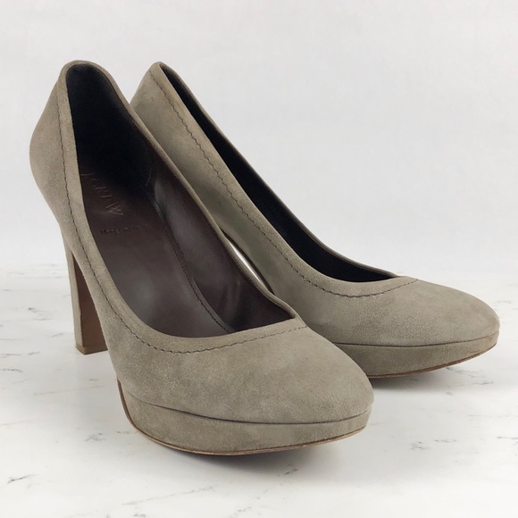 J.Crew Coddington Suede Platform Pump - Picture 2 of 8